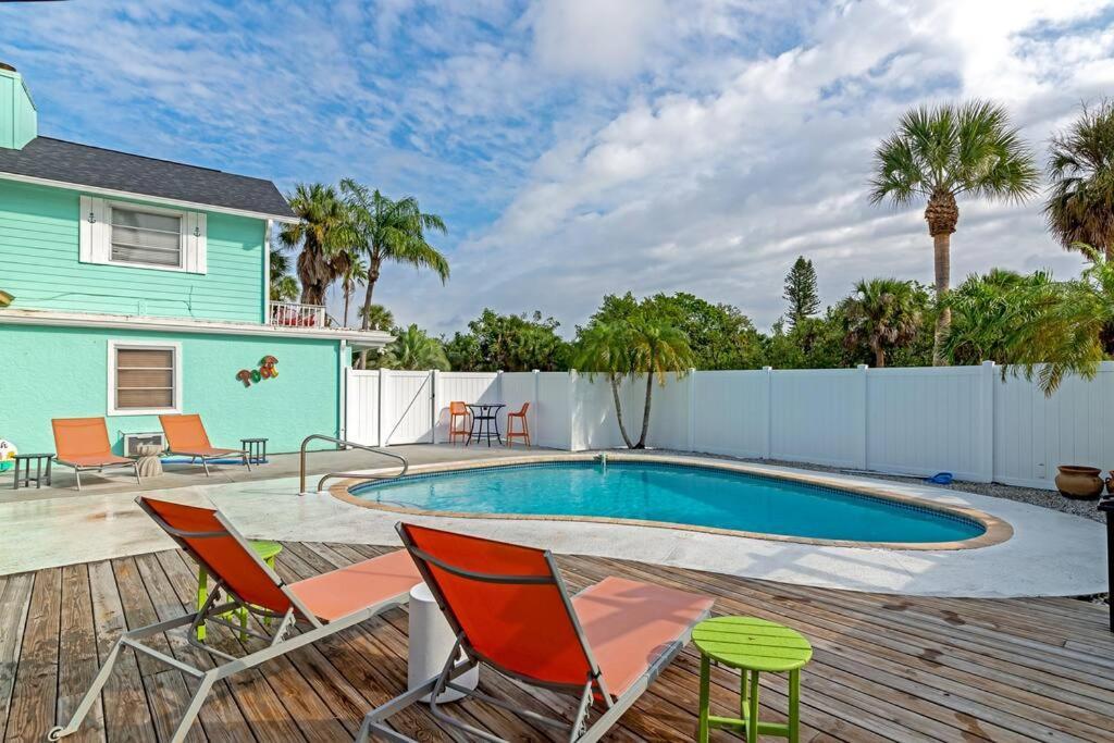Walk To The Beach - Island Villa Siesta Key Dış mekan fotoğraf